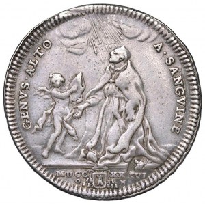 Clemente XII (1730-1740) Testone 1736 An. VI - Mun…
