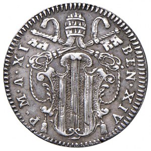 Benedetto XIV (1740-1758) Grosso 1750 An. XI - Mun…