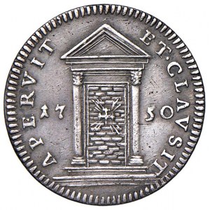 Benedetto XIV (1740-1758) Grosso 1750 An. XI - Mun…