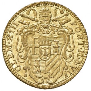 Clemente XIII (1758-1769) Zecchino 1764 An. VI - M…