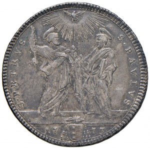 Clemente XIV (1769-1774) Testone 1773 An. V - Munt…