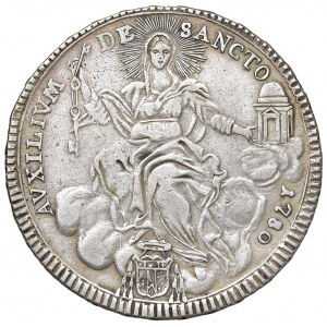 Pio VI (1775-1799) Scudo 1780 An. VI - Munt. 17 AG…