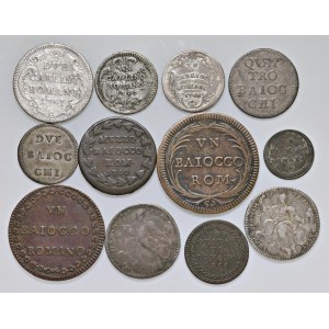 Resto di collezione composto da 12 monete: 1) Bene…