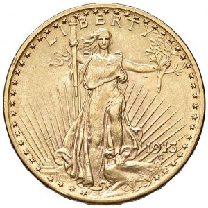STATI UNITI 20 Dollari 1913 - KM 131 AU (g 33,46) …