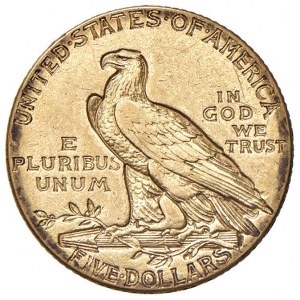 STATI UNITI 5 Dollari 1913 - KM 129 AU (g 8,33)…