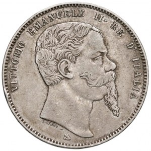 Vittorio Emanuele II (1861-1878) 5 Lire 1861 F - N…