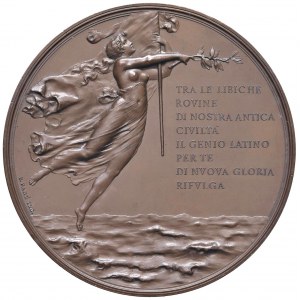 Carlo Caneva (1845-1922) Medaglia 1912 Guerra dell…