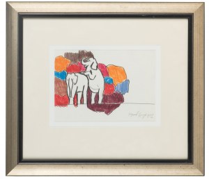 Ryszard Grzyb (ur. 1956, Sosnowiec), Para słoni, 1991