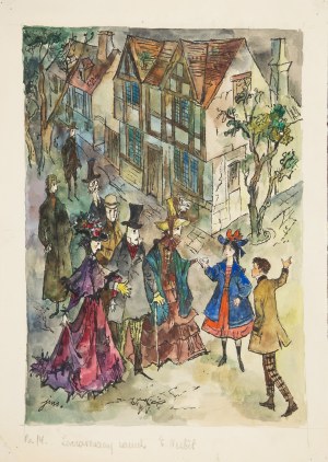 Jan Marcin Szancer (1902 Kraków-1973 Warszawa), Ilustracja do książki 
