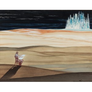 Marian Marzyn Konarski (1909 Chrzanów - 1998 Kraków), Alone, 1980