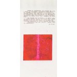 Józef Hałas (1927 Nowy Sącz - 2015 Wrocław), Z cyklu Notatki, 1987