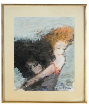 Alicja Wahl (1932-2020), Portret kobiety, 1995 r.