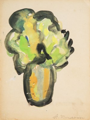 Alfons Mazurkiewicz (1922 Düsseldorf - 1975 Wrocław), Kwiaty w wazonie