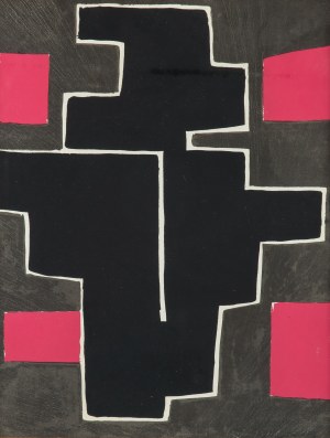 Józef Jarema (1900 Stary Sambor - 1974 Monachium), Kompozycja, 1955
