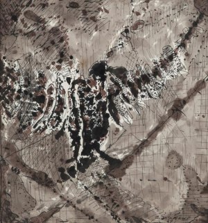 Zbigniew Jaskierski (1928 Lwów - 1969 Podkolce), Bez tytułu, 1967