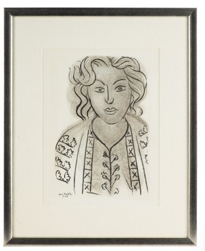 Henri Matisse (1863-1956), Portret kobiety, praca dwustronna