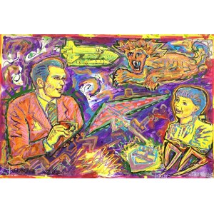 Krzysztof Skarbek (1958), Lors d'un voyage, nous rencontrons des amis surprenants