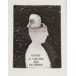 Stasys Eidrigevicius (ur. 1949 Mediniškiai/Litwa), Exlibris Geert H.van der Zee