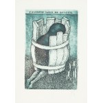 Stasys Eidrigevicius (ur. 1949 Mediniškiai/Litwa), Exlibris Joris de Belder