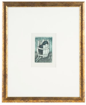 Stasys Eidrigevicius (ur. 1949 Mediniškiai/Litwa), Exlibris Joris de Belder