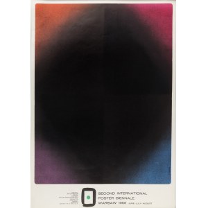 Waldemar Świerzy (1931 Katowice-2013 Warszawa), Plakat Międzynarodowego Biennale Plakatu w Warszawie, 1968 r.
