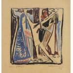 Maria Ritter (1899 Nowy Sącz - 1976 tamże), Zdjęcie z krzyża, 1957