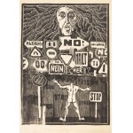 Jan Sawka (1946 Zabrze - 2012 Nowy Jork), Stress, 1969