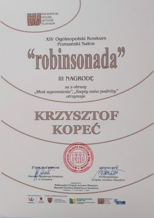 Krzysztof Kopeć, Most zapomnienia, 2024