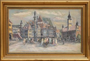 Jan Chrzan, Bez tytułu (Plac Zamkowy w Warszawie)