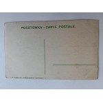 POSTCARD KRKAV, CASTLE FROM THE SIDE OF THE VISTULA RIVER, PRE-WAR