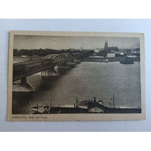 POSTCARD WARSAW, WARSCHAU, BRIDGE
