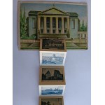 POSTCARD HARMONICA, POZNAŃ, GREAT THEATER, UNIVERSITY, LIBRARY, OSTRÓW TUMSKI, FREDRY STREET