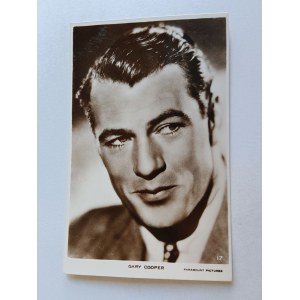 POSTCARD FILM GARY COOPER