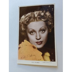LILLI PALMER MOVIE POSTCARD
