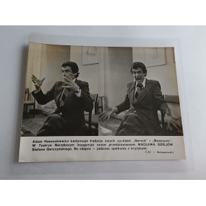 Photographer Matuszewski CAF, National Theatre Performances NORWID AND BENIOWSKI Adam Hanuszkiewicz