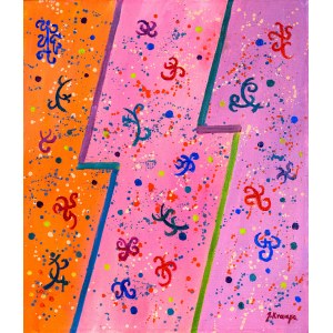 Janina KRAUPE-ŚWIDERSKA (1921-2016), Kwietniki, 2009
