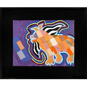 Richard GRZYB (b. 1956), A candied mustache waved by some dog, 2022