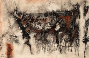 Rajmund ZIEMSKI (1930-2005), Bez tytułu, 1962