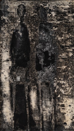 Henryk MUSIAŁOWICZ (1914-2015), Z cyklu: Wojna przeciw człowiekowi, 1963