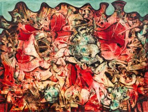 Alfred LENICA (1899-1977), Krzyk I [Krzyk w ogrodzie], 1961