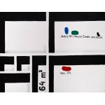 Wilhelm SASNAL (b. 1972), 64 m2, 32 m2, 9 m2 - triptych, 2000 / 2001