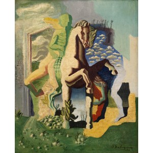 Zygmunt DOBRZYCKI (1896-1970), Cavaliers, 1948