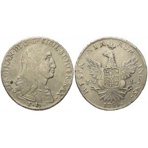 PALERMO. Regno di Sicilia. Ferdinando III di Borbone (1759 - 1816). 12 tarì 1799. Ag (27,15 g; 39 mm)