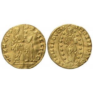 VENEZIA. Pasquale Cicogna (1585 - 1595). Zecchino. Au (3,30 g; 19,5 mm)