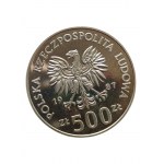 500 złotych - Mistrzostwa Europy W Piłce Nożnej 1988 - 1987 rok