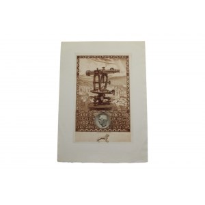 Exlibris - Exlibris für WI Albrecht, Gandersheim, 1936 r.