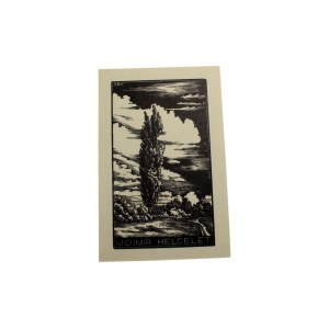 Exlibris - Moimir helcelet 1937 r.