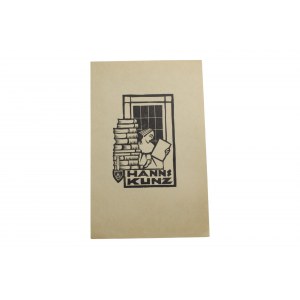 Exlibris - Hanns Kunz 1923 r.