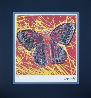 Andy WARHOL (1928-1987) San Francisco Silverspot (Motyl) z cyklu „Zagrożone gatunki”1983