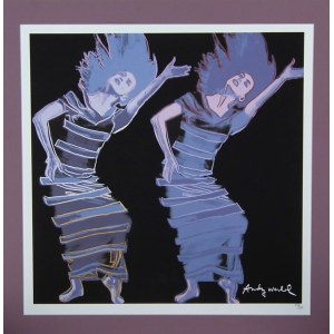Andy WARHOL (1928-1987) Martha Graham - Satiric Festival Song,1986.